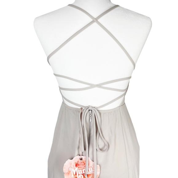 Show Me Your MuMu Godshaw Goddess Nude Gown Dress - Picture 4 of 12